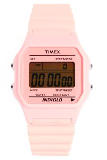 Timex® Timex 80 Pastel Pink Buckle Clasp Watch - Lyst