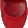 Yves Saint Laurent Tribtoo Suede Pumps in Red (poppy) - Lyst