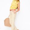 3.1 Phillip Lim Leopard Print Pencil Trousers in Multicolor (leopard) - Lyst