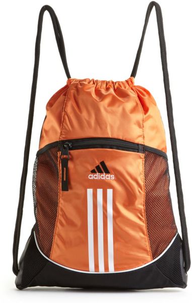 Adidas Alliance Sport Sackpack in Orange (team orange) - Lyst