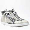 Alexander Mcqueen Alexander Mcqueen Mens Python Skin High Top in Gray for Men (grey) - Lyst