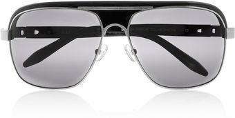 Alexander Wang Aviatorstyle Acetate and Metal Sunglasses - Lyst