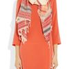 Antik Batik Carrie Intarsia Cotton Scarf in Multicolor (multicolored) - Lyst