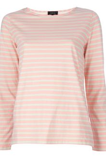 A.P.C. Striped Top - Lyst
