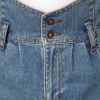 Asos Collection  Denim Pencil Skirt with Paperbag Waist in Blue (vintageindigo) - Lyst