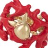 Aurelie Bidermann Aphrodite Enameled 18karat Gold Ring in Gold - Lyst