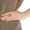 Aurelie Bidermann Demeter Braided 18karat Goldplated Ring in Gold - Lyst