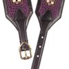 Burberry Prorsum Leathertrimmed Crocheted Waist Belt in Purple (ebony) - Lyst