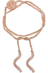Carolina Bucci Lucky 18karat Rose Gold Diamond Bracelet