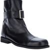 Comme Des Garçons Leather Strap Boot in Black - Lyst