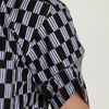 Comme Des Garçons Elbow Detail Check Shirt in Blue for Men - Lyst