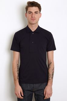 Comme Des Garçons Plain Polo Shirt - Lyst
