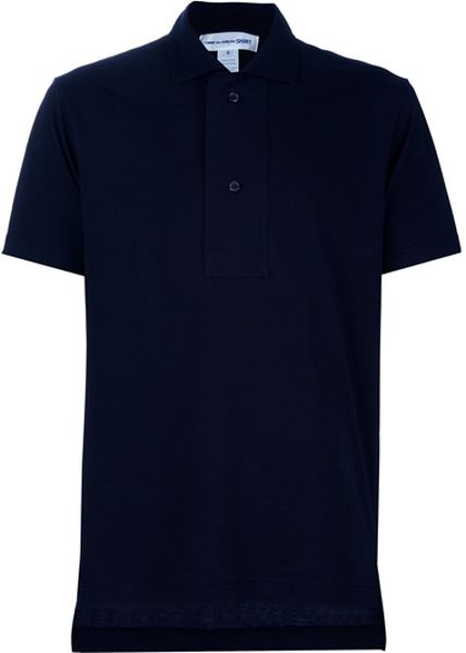 Comme Des Garçons Polo Shirt in Blue for Men (navy) - Lyst
