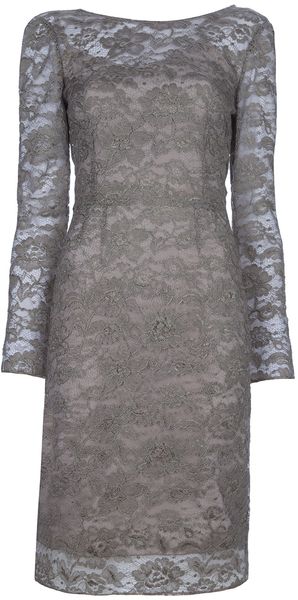 Dolce & Gabbana Lace Dress - Lyst
