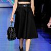 Dolce & Gabbana Raffiatrimmed Pvc Waist Belt in Black - Lyst