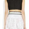 Dolce & Gabbana Raffiatrimmed Pvc Waist Belt in Black - Lyst