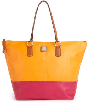 Dooney & Bourke Lambskin O Ring Shopper - Lyst