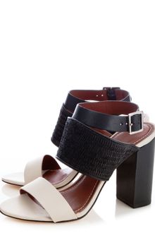 Elizabeth And James Eclair Colorblock Sandals - Lyst
