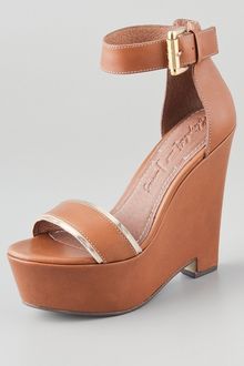 Elizabeth And James Sibil Wedge Platform Sandals - Lyst