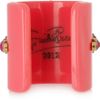 Emilio Pucci Plexiglass and Crystal Cuff in Pink - Lyst