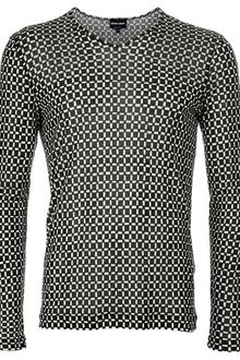 Giorgio Armani Long Sleeved Top - Lyst