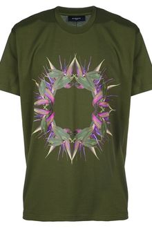 Givenchy Printed Crew Neck Tshirt - Lyst