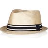 Gucci Straw Boat Hat in Beige (straw) - Lyst
