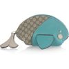 Gucci Moby Dick Leather and Canvas Coin Purse in Blue (turquoise) - Lyst