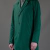 Jil Sander Trench Coat in Green for Men - Lyst