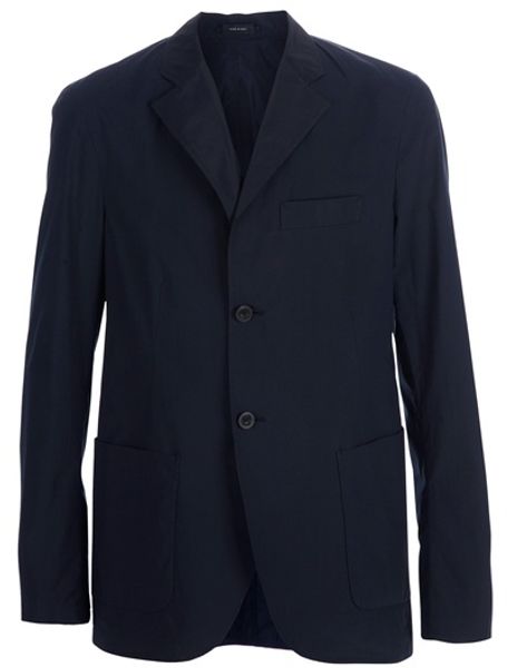 Jil Sander Reversible Blazer in Blue for Men (navy) - Lyst