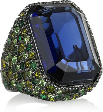  Swarovski Crystal Cocktail Ring 