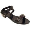 Lanvin Studded Heel Sandal in Black in Black - Lyst