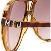 Marc By Marc Jacobs Mmj 288s Aviator Sunglasses in Brown (havana frame/brown gradient lens) - Lyst
