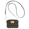 Michael Kors Jet Set Monogram Crossbody in Black (beige/black/black) - Lyst