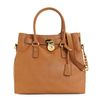 Michael Kors Hamilton Tote with Gold Hardware in Brown (luggage) - Lyst