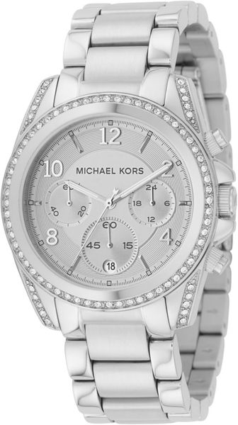 Michael Kors Stainless Steel Bracelet 39mm in Gray (steel) - Lyst