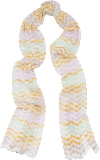  Zigzag Knitted Scarf 