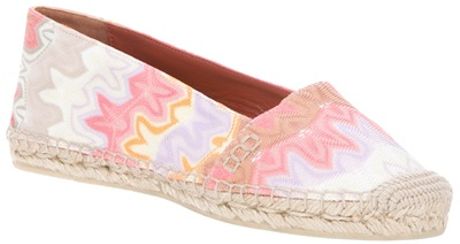 Missoni Espadrille in Pink - Lyst