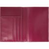 Miu Miu Croceffect Glossedleather Passport Holder in Purple (cherry) - Lyst