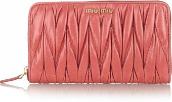  Matelassé Leather Wallet 