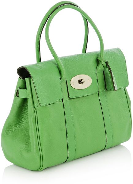 Mulberry Bayswater Bag in Green (grass) - Lyst