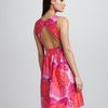 Nanette Lepore Palm Beach Floralprint Dress Coverup in Red (coral) - Lyst