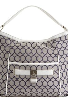 Nine West 9s Jacquard Small Hobo - Lyst
