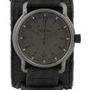 Nixon The Axe Leather and Stainless Steel Watch in Black (steel) - Lyst