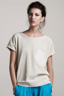 Rag & Bone Bailey Cutout Leather Top - Lyst