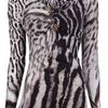 Roberto Cavalli Long Sleeve Top in Animal (brown) - Lyst