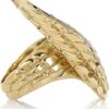 Roberto Cavalli Goldplated Swarovski Crystal Wing Ring in Gold - Lyst