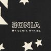 Sonia By Sonia Rykiel Printed Silkcrepe Scarf in Black - Lyst