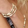 Vanessa Mooney Juliet Bracelet Set in White (white/silver) - Lyst