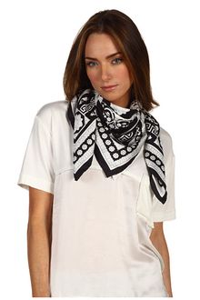 Versace Iconic Greca Print Scarf - Lyst